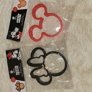Disney Mickey and Minnie Mouse Silicone Breakfast Molds